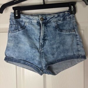 Denim Blue Women's Shorts
